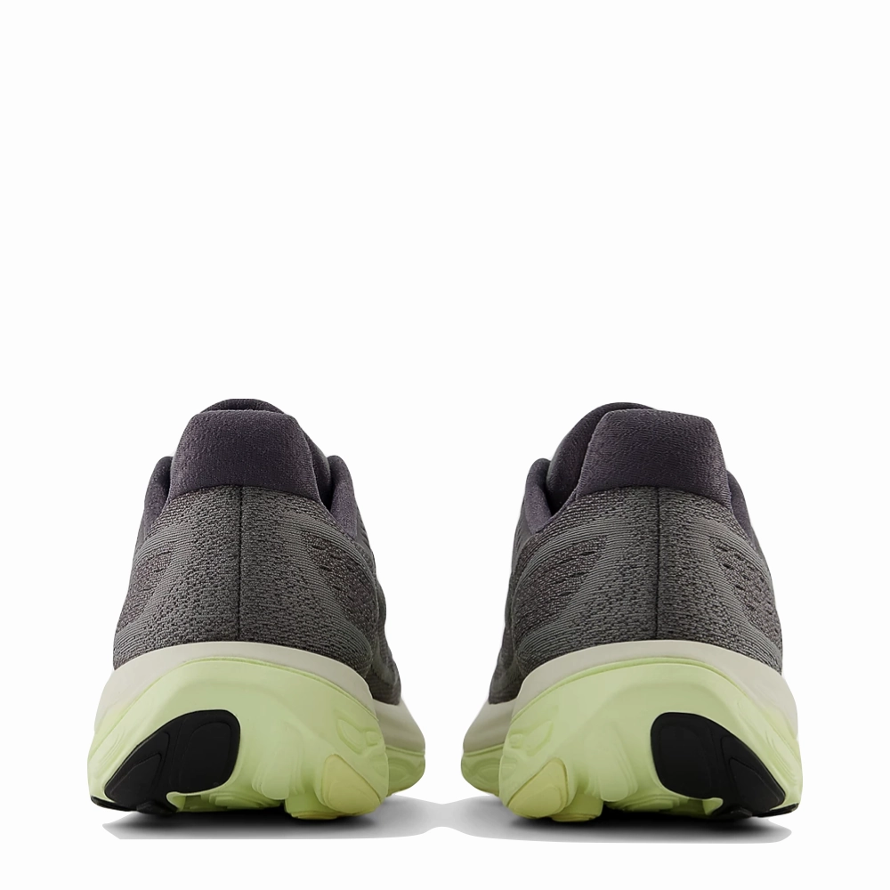 New Balance 570 Mens New Balance Men's Fresh Foam X Vongo v6 Sneaker in Harbor Grey with Limelight and Silver Metallic