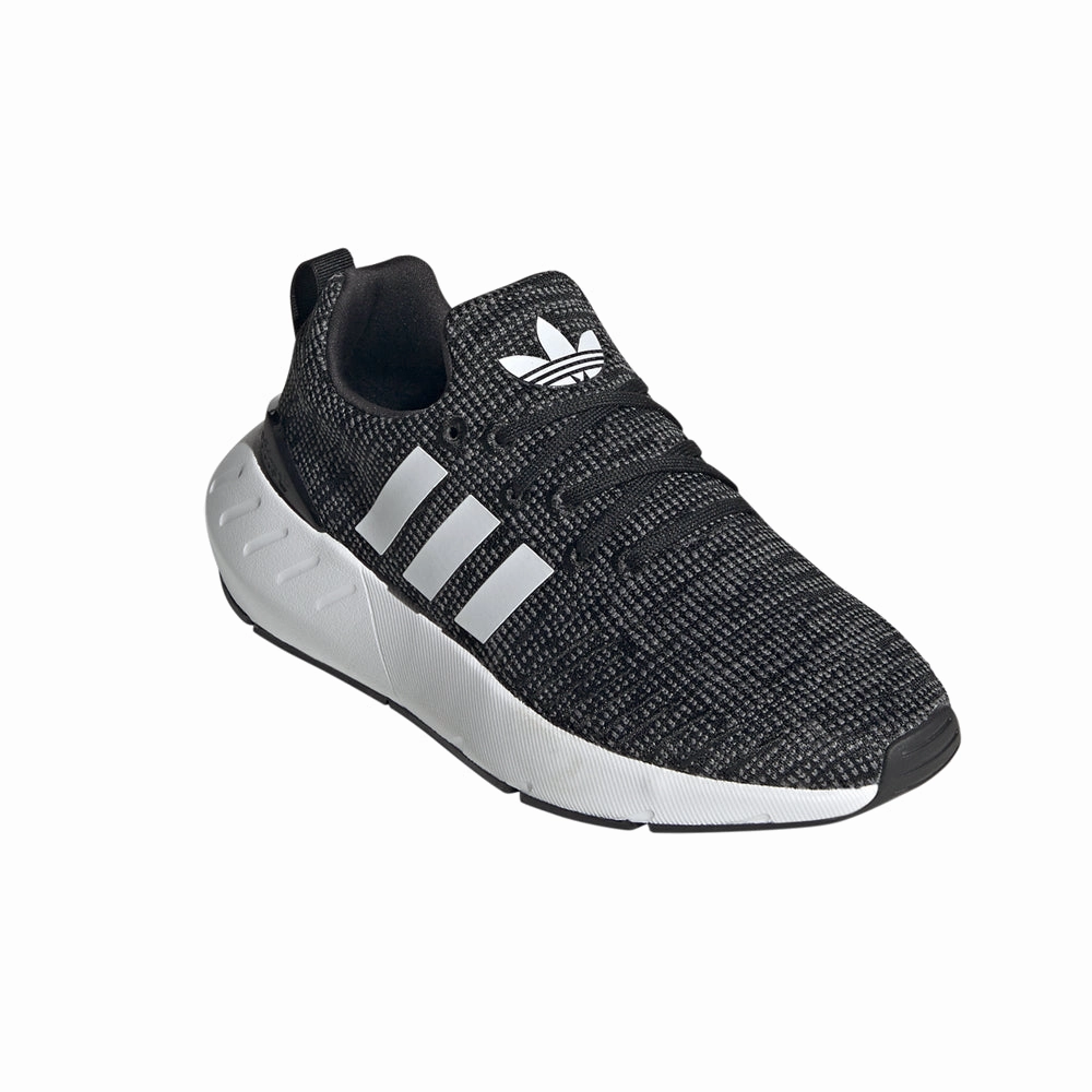 Lacing Your Running Shoes Swift Run 22 Lace Up Sneakers (Little Kid-Big Kid)