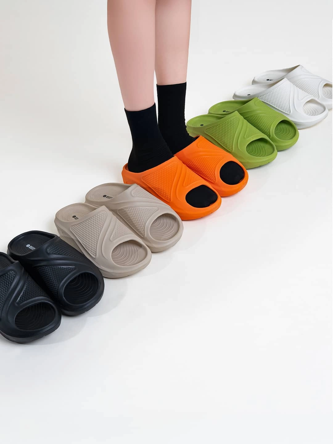 Bacca Bucci FloatsUltra Lightweight EVA Slides for Men Deer Foam Slippers