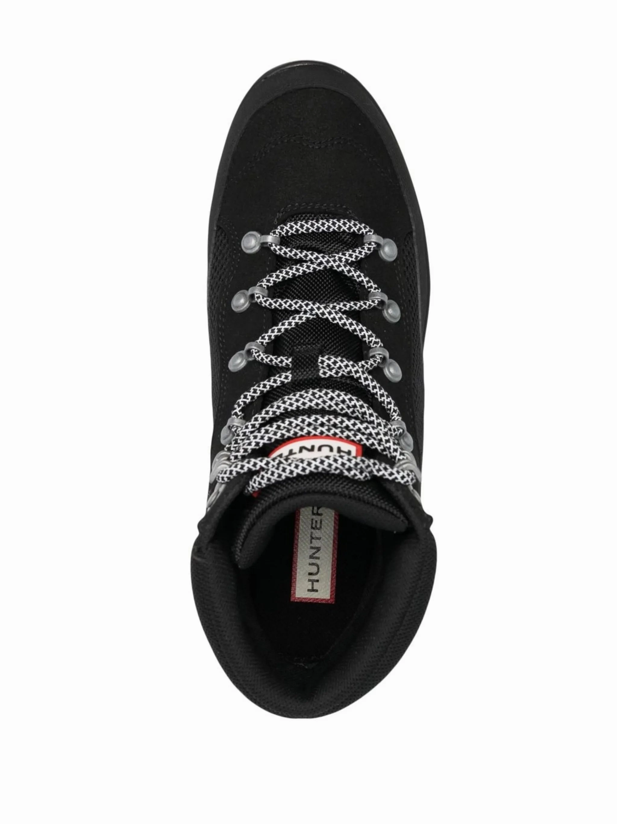 Celine Sock Ankle Boots Black Explorer Commando Lace-Front Boots