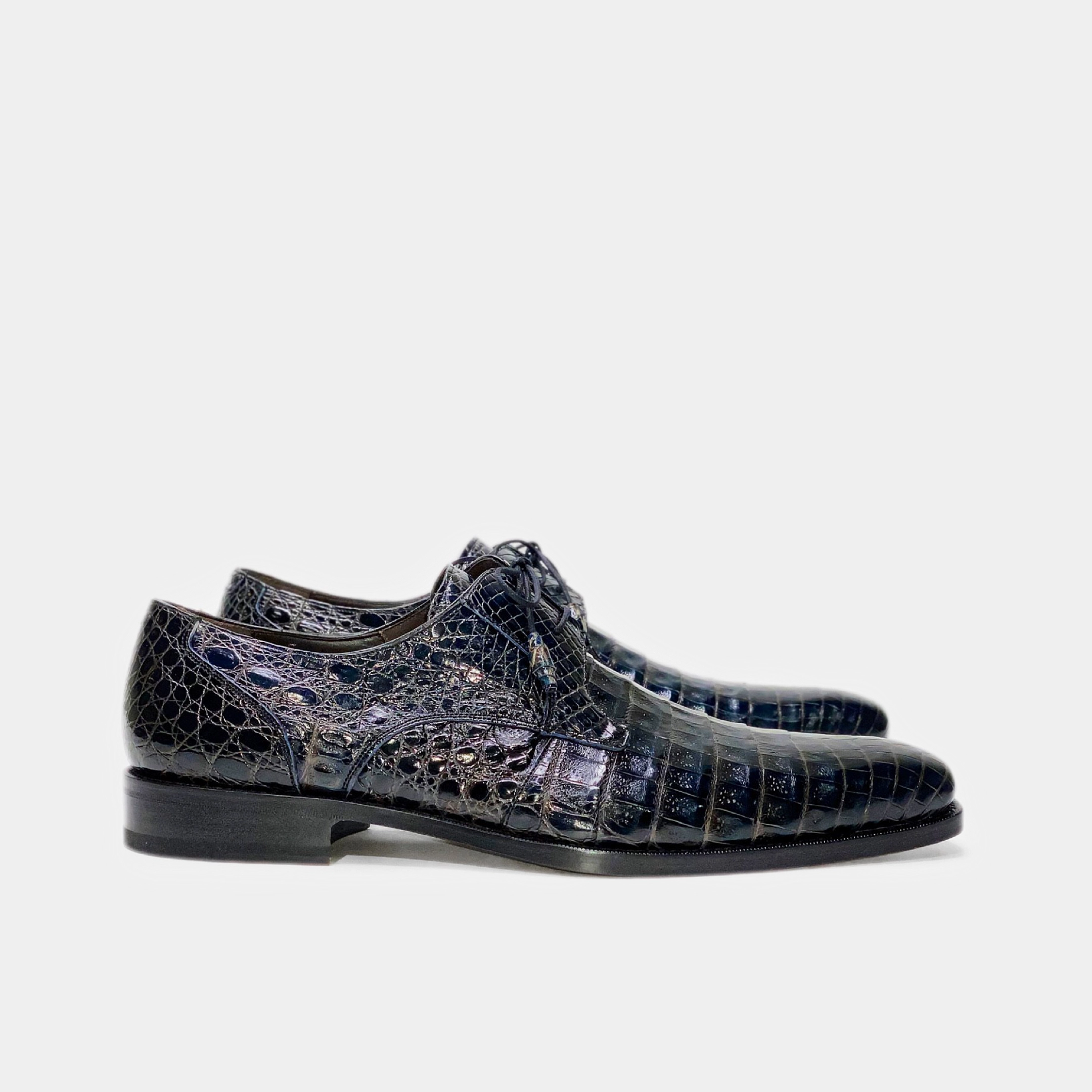 Anderson Crocodile Derby Brogues And Oxfords
