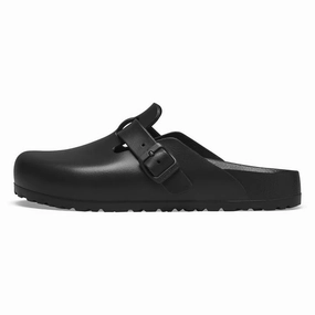 Birkenstock "Boston EVA" W - Black (Narrow Fit) Slippers For Neuropathy