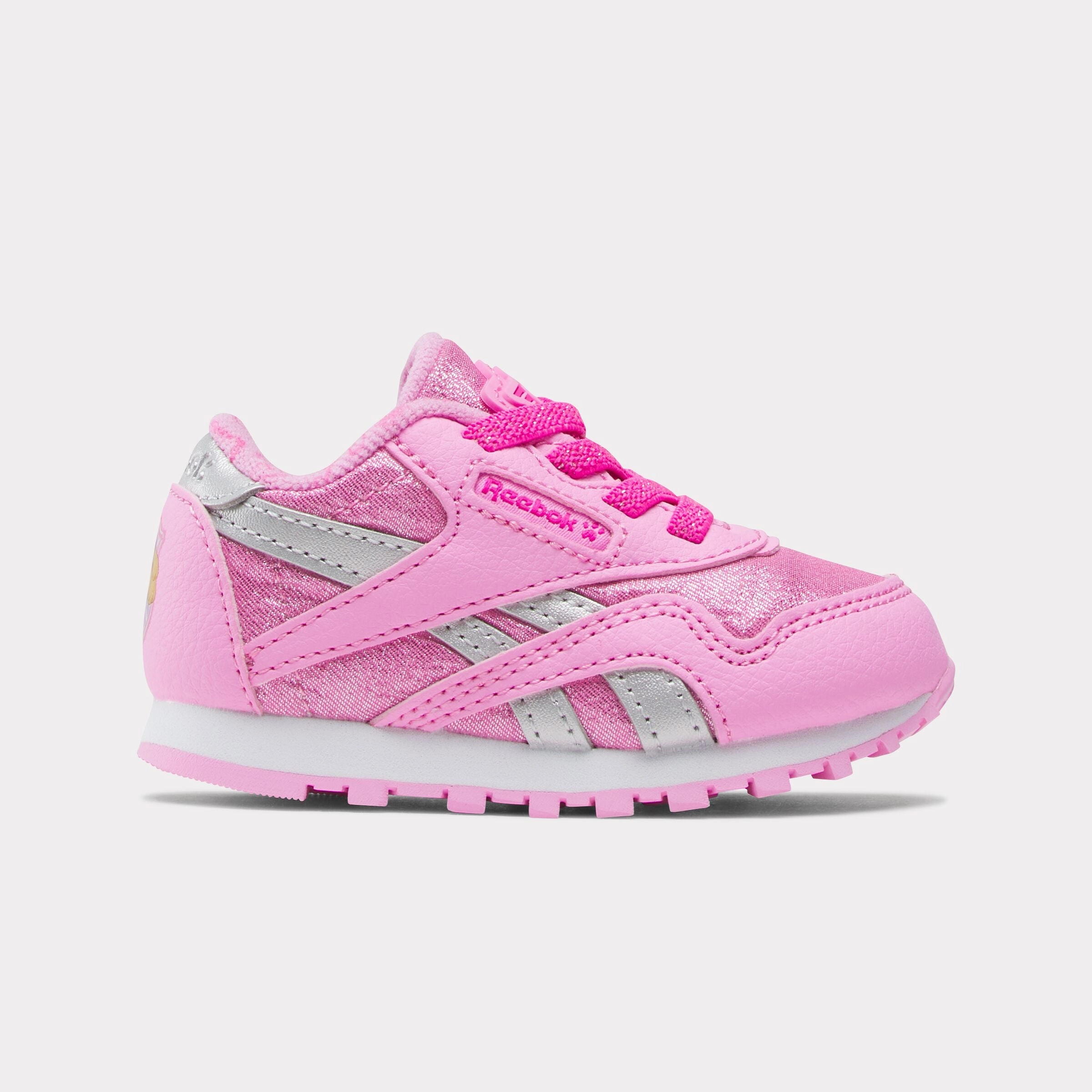 Reebok X Paw Patrol Cl Nylon Pink/Silver/Pink Running Shoes Plantar