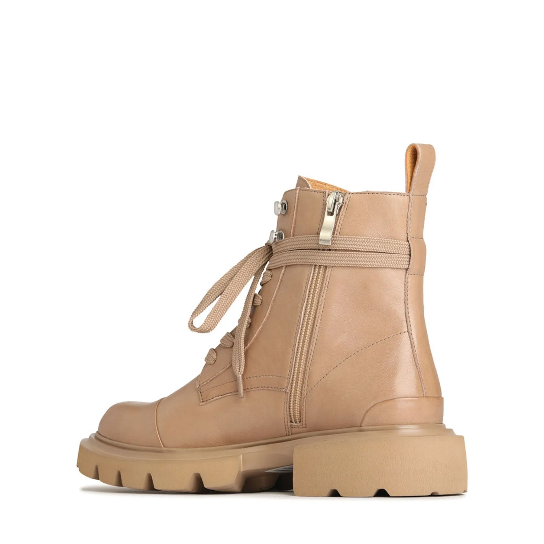 ADALIA Combat Boot Wedges