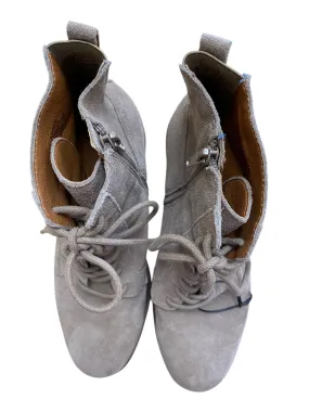 Boots Combat By Lucky Brand In Taupe, Size: 10 Slim Combat Boots