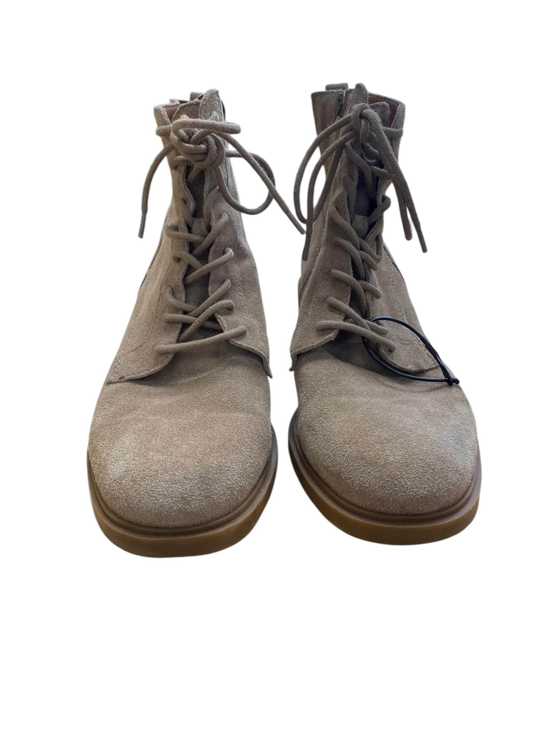 Hustle Knee High Combat Boots Boots Combat By Lucky Brand In Taupe, Size: 10