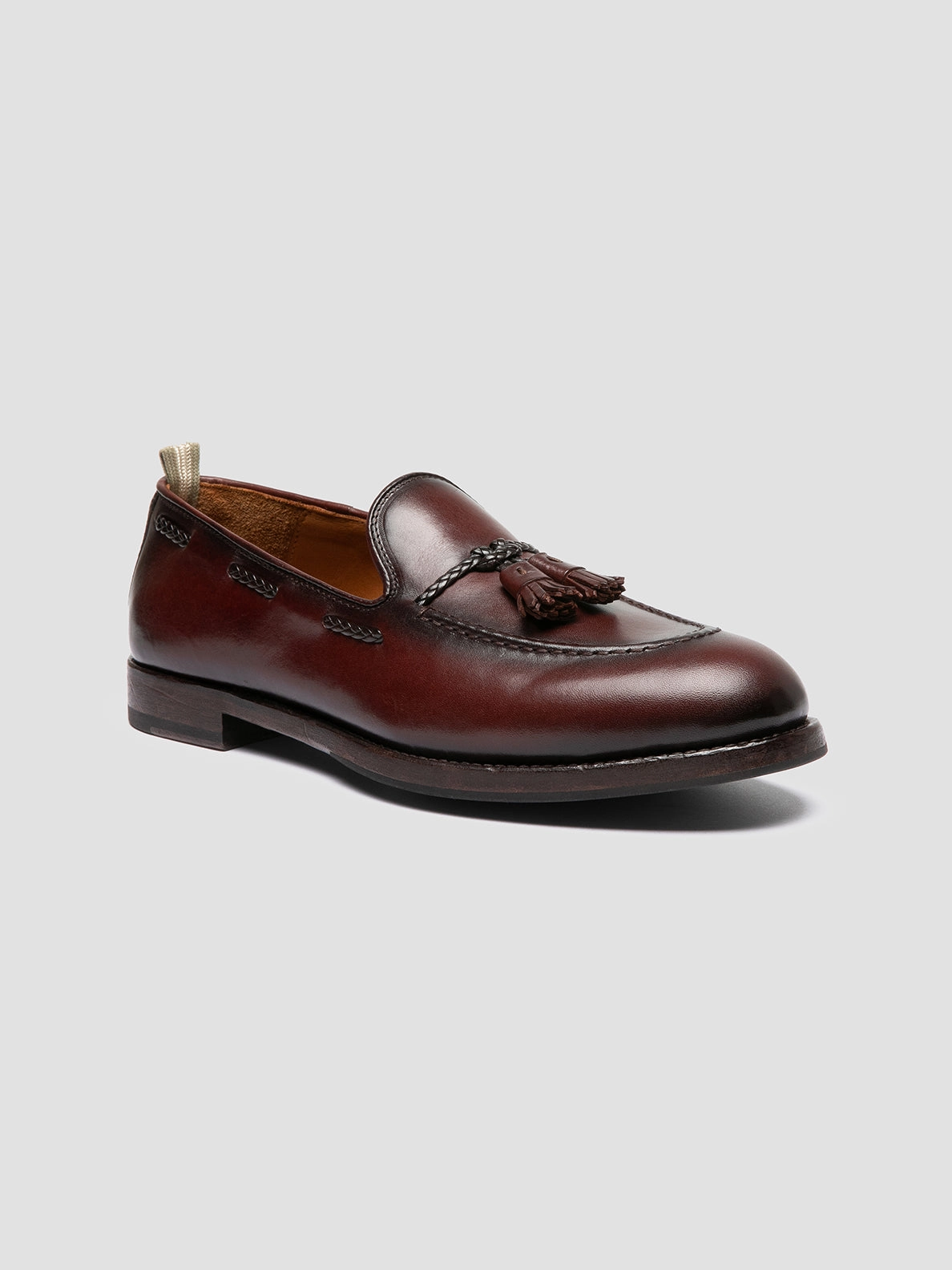 IVIES 002 - Dark Brown Leather Tassel Loafers Loafers Fall