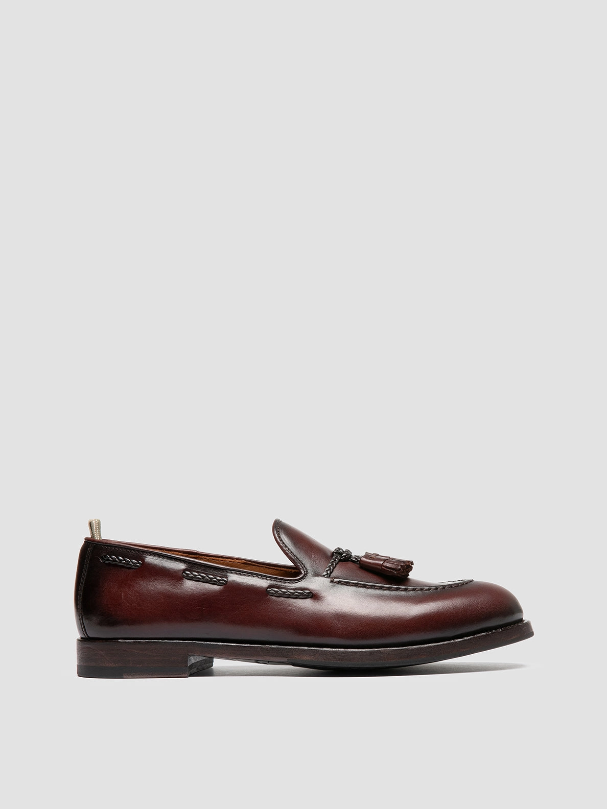 Nautica Loafers IVIES 002 - Dark Brown Leather Tassel Loafers