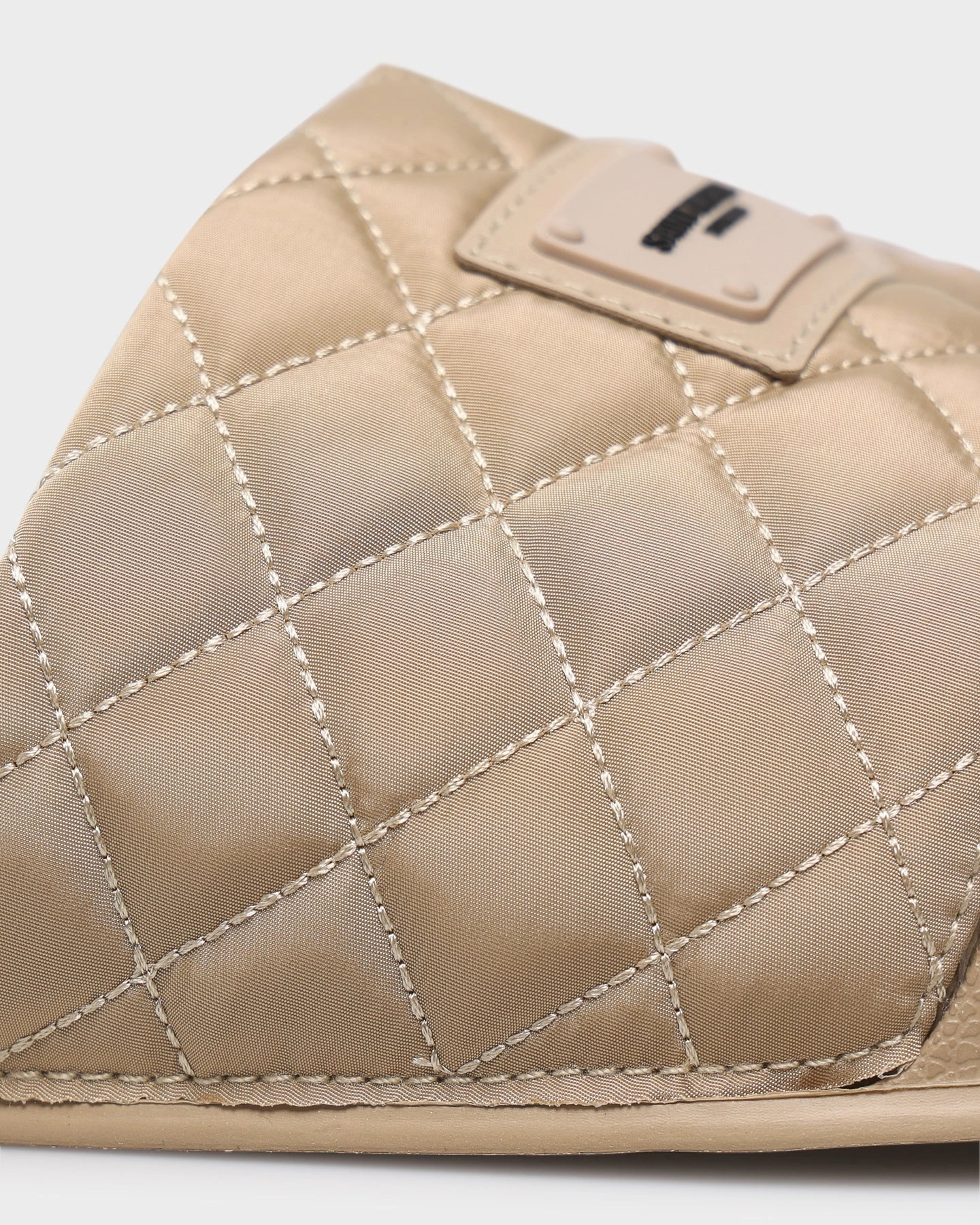 Saint Morta Annex Quilted Slides Stone Vanuba Slippers