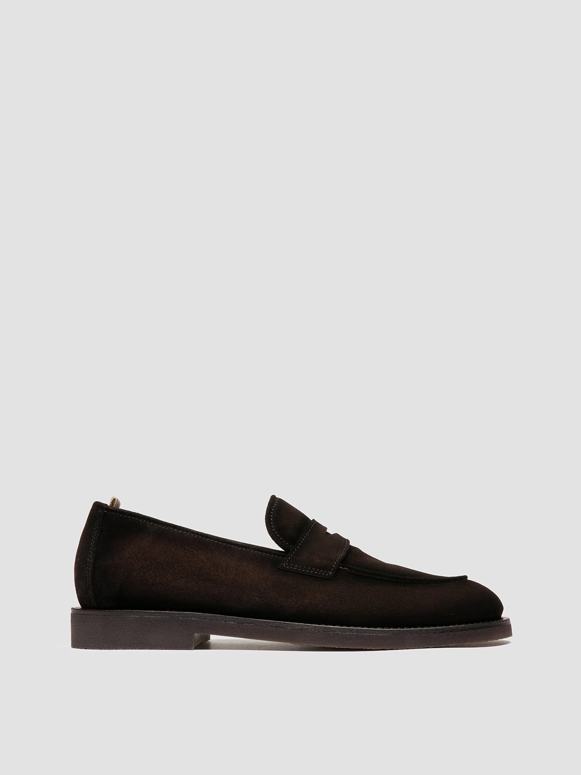 OPERA FLEXI 101 - Dark Brown Suede Penny Loafers Miu Miu Loafers Sale