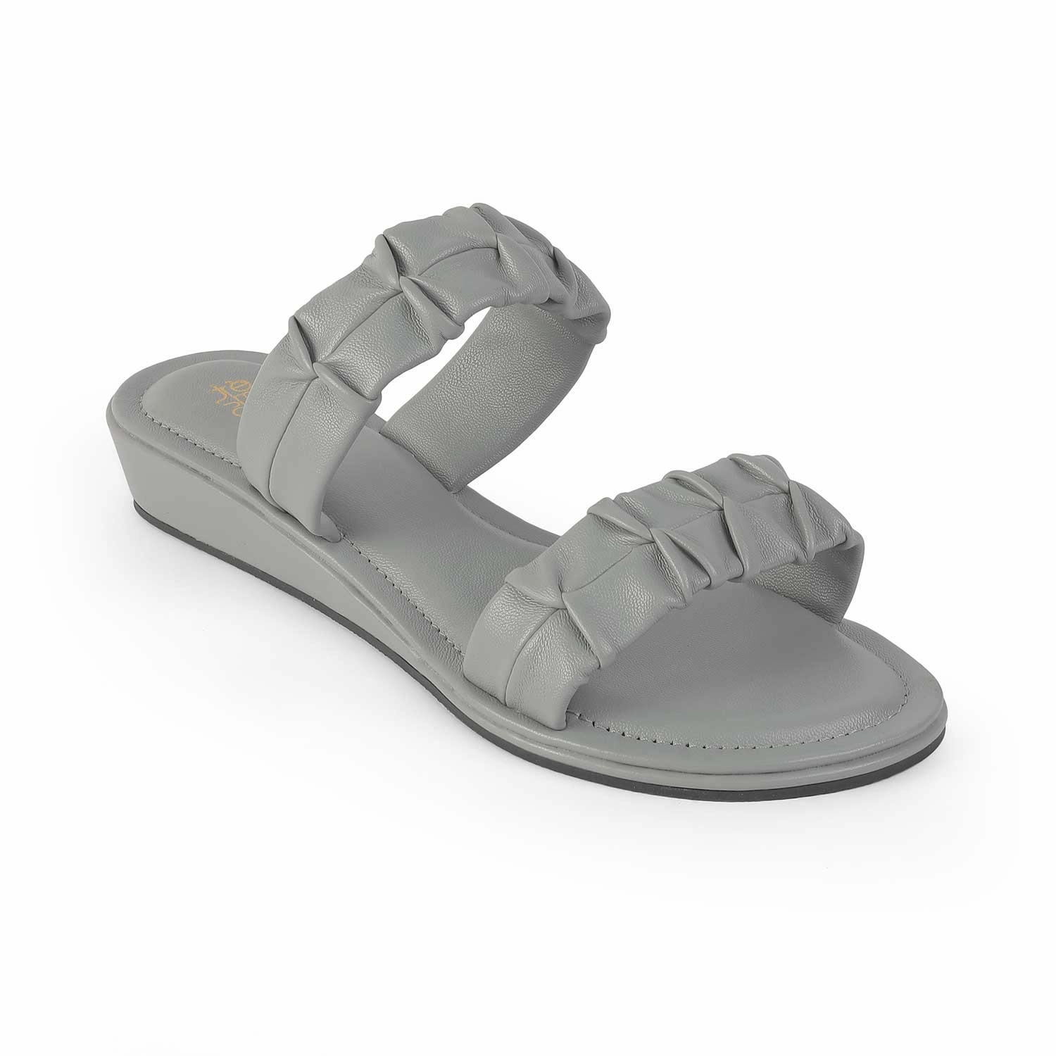 Tresmode Belo Grey Women's Casual Small Wedge Sandals Jelly Sandals From The 90's
