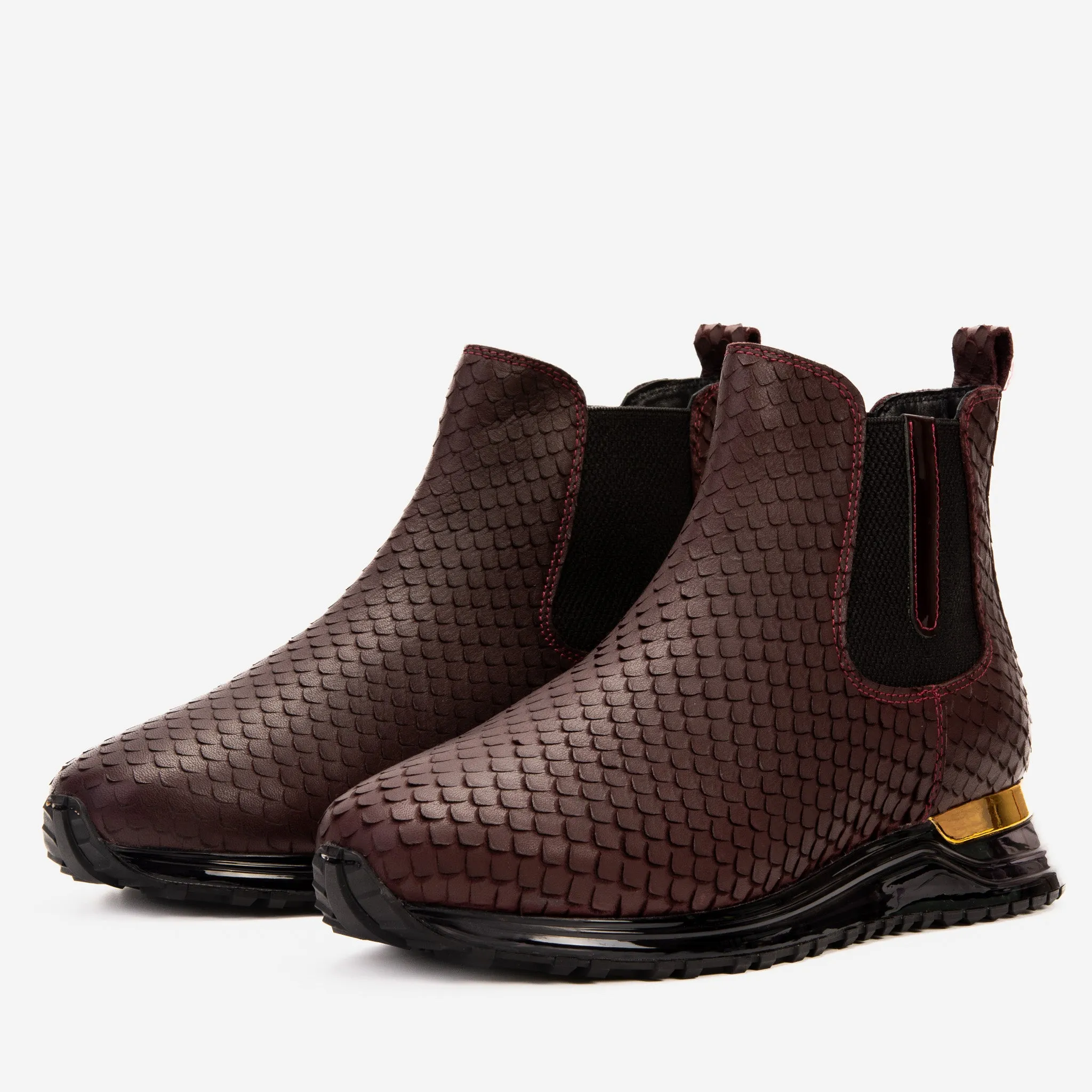 The Panther Burgundy Leather Men Chelsea Boot Chelsea Boots Mens Near Me