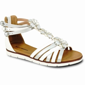 Vera Sandals VANGELO Women Sandal LILA Comfort Flat Sandal White