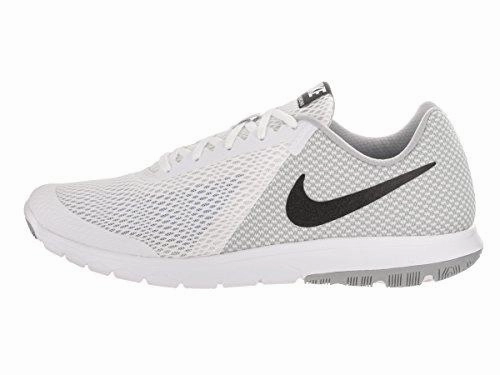 Nike Steel Cap Shoes Flex Experience Rn 6 Running Shoe White/Black Wolf Grey 10