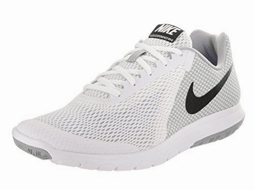Nike Max Air Tennis Shoes Flex Experience Rn 6 Running Shoe White/Black Wolf Grey 10
