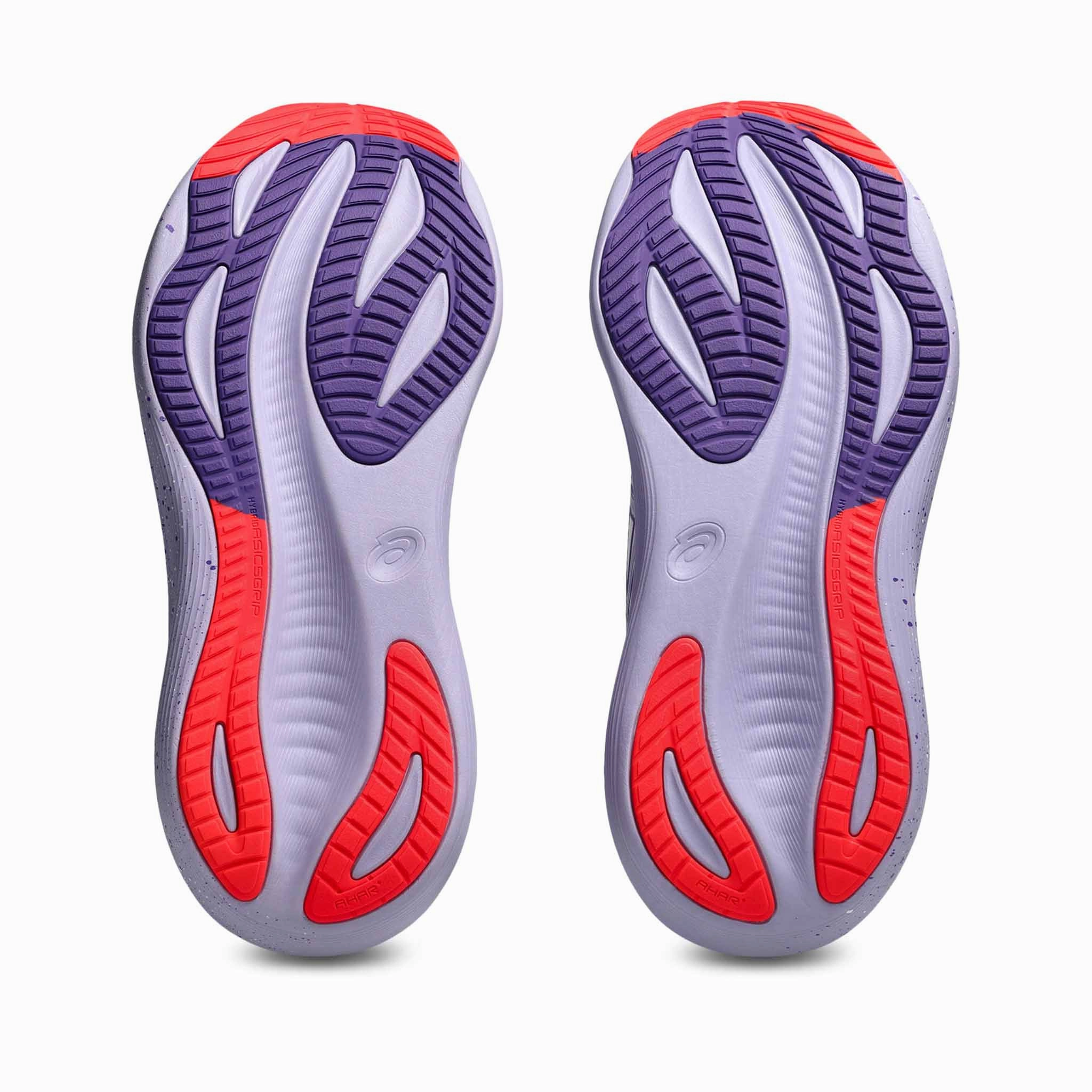 ASICS | Women's Gel-Nimbus 27 Tokyo Running Shoes - Cream/Edo Purple Asics Stability Shoes