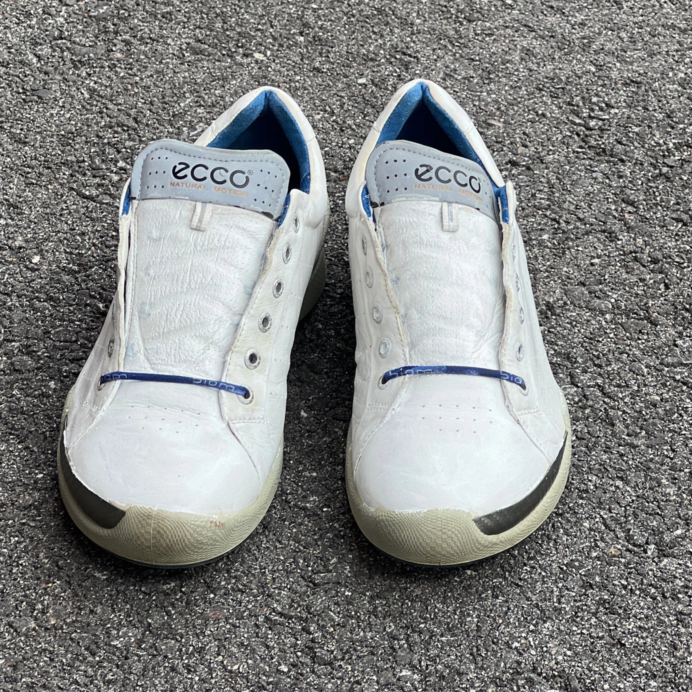 Ireland Mens Ecco  Biom Cleat-less Golf Shoe 45EU White Hydromax  yak Leather