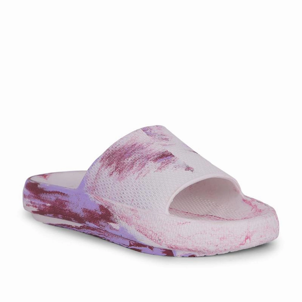 A-HA Casual Off White Slides For Women COMFYWALK5 By Liberty Traditional Japanese House Slippers