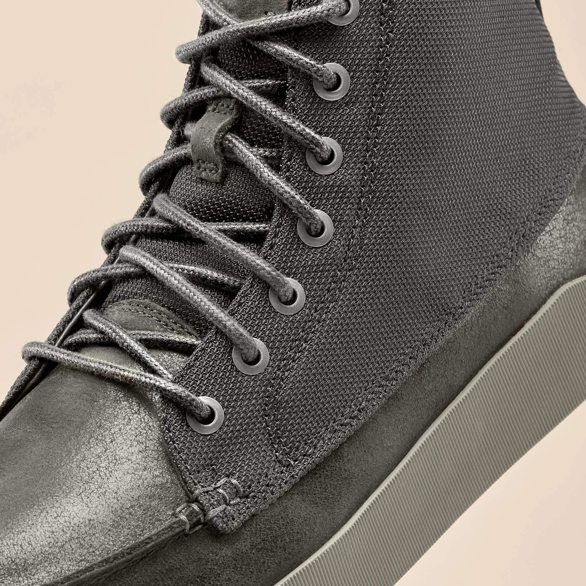 Mlina - Cinder Comfortable Combat Boots