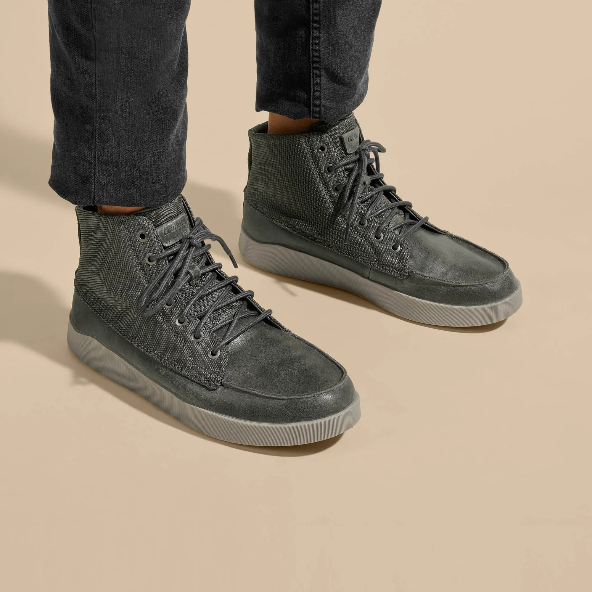 Pretty Combat Boots Mlina - Cinder