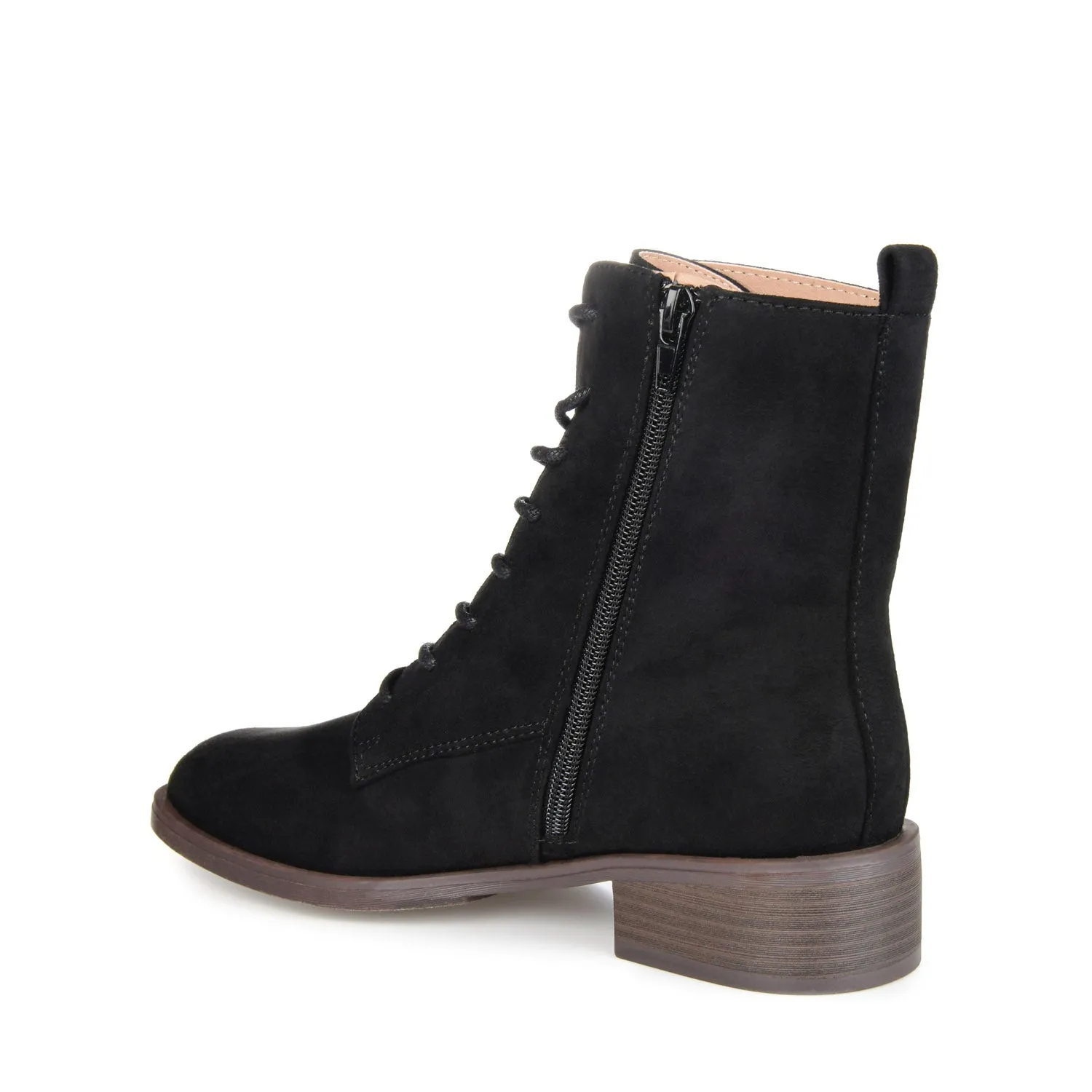 Bat Wing Combat Boots VIENNA COMBAT BOOTIES IN WIDE