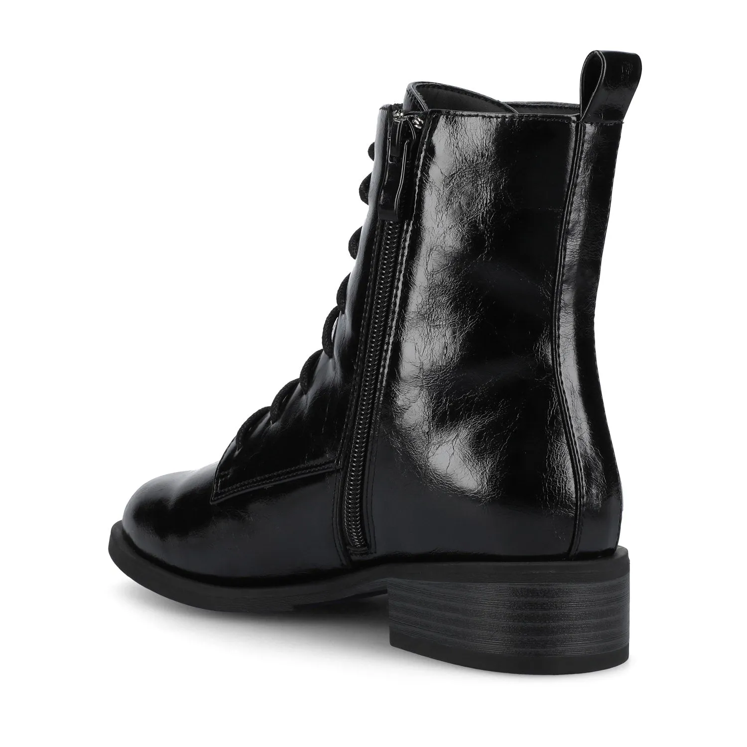 VIENNA COMBAT BOOTIES IN WIDE London Rag Willow Combat Boot