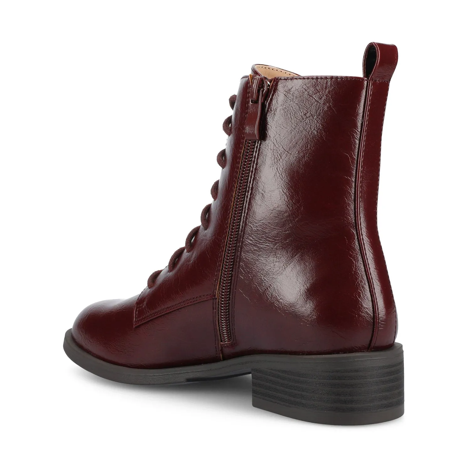 VIENNA COMBAT BOOTIES IN WIDE