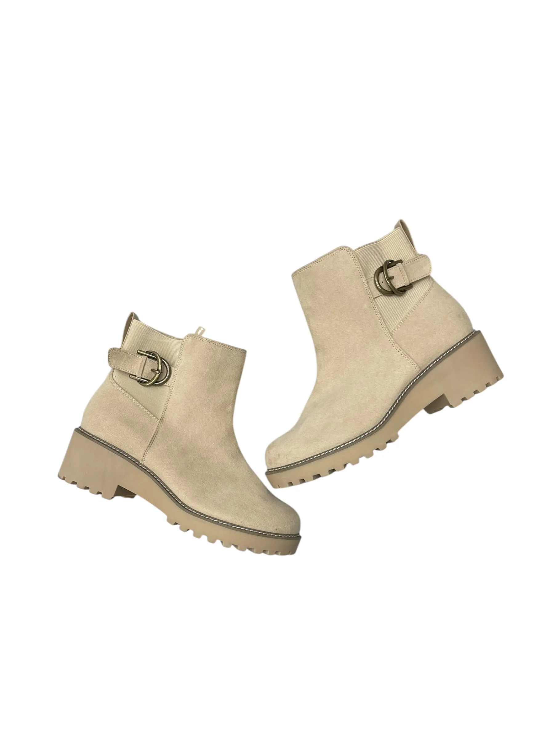 Boots Combat By Torrid In Cream, Size: 12 Bamboo Combat Boots