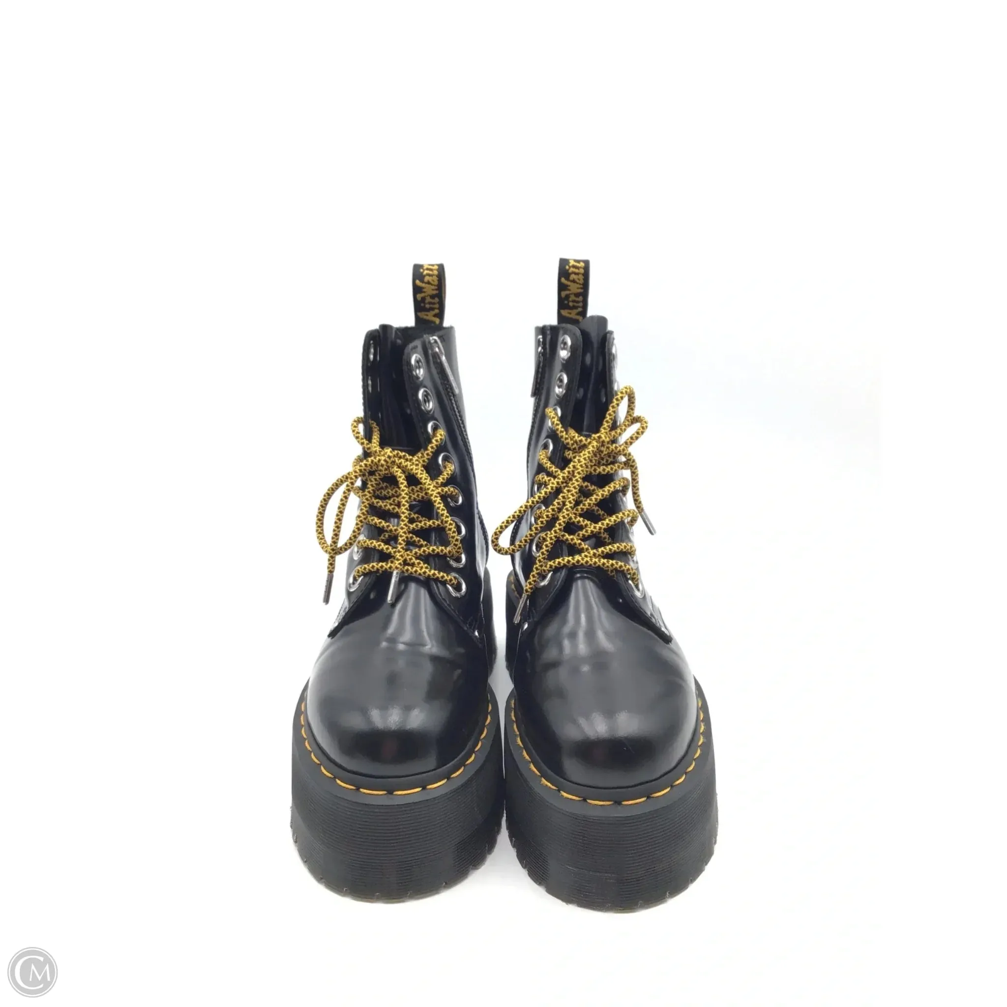 Boots Combat By Dr Martens In Black, Size: 8 Pascal Leather Combat Boot