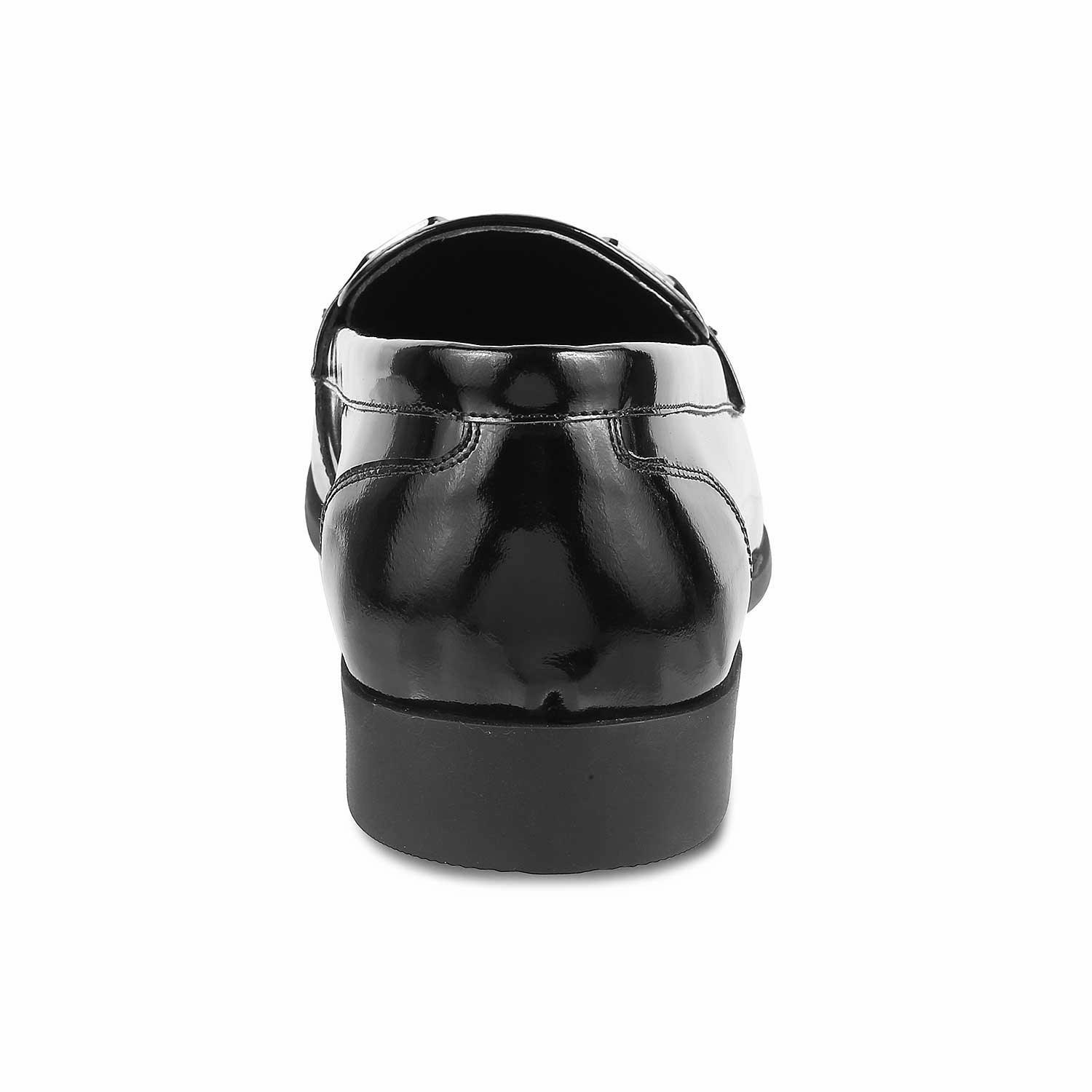 Width Penny Loafers The Obama Black Men's Leather Loafers Tresmode