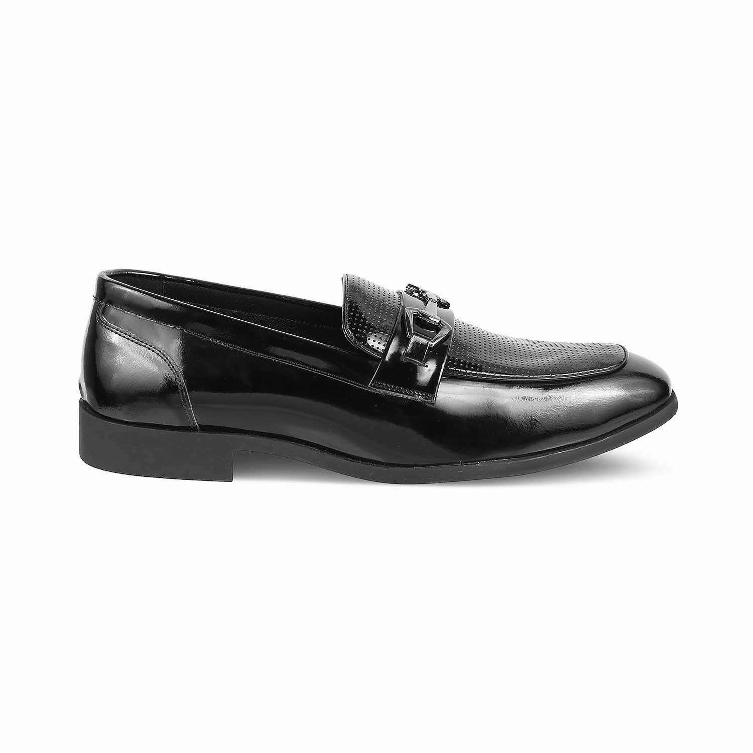 Skirts With Loafers The Obama Black Men's Leather Loafers Tresmode