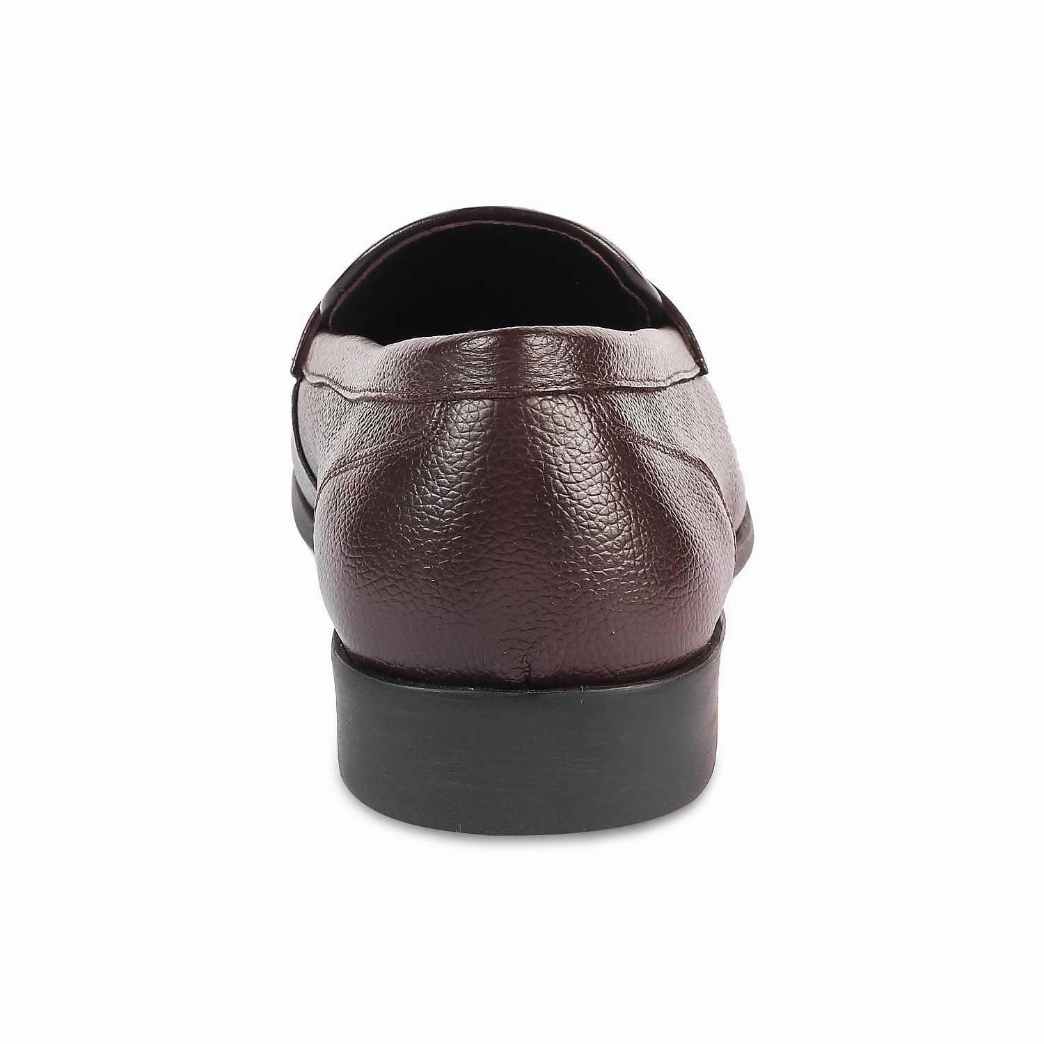 The Quebec Brown Men's Leather Loafers Tresmode Loafers Bloomingdales