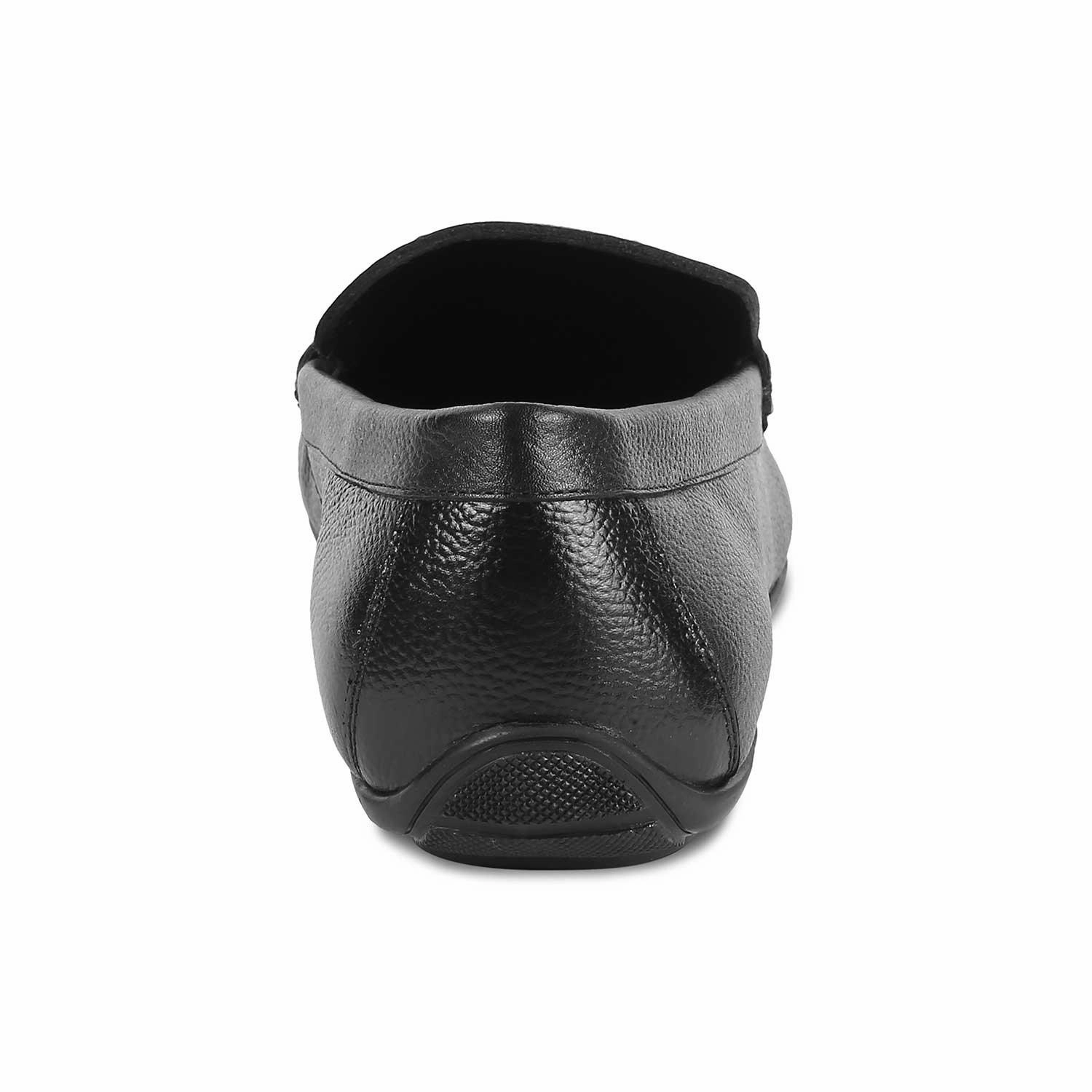 Bass Penny Loafers The Rosee Black Men's Leather Driving Loafers Tresmode