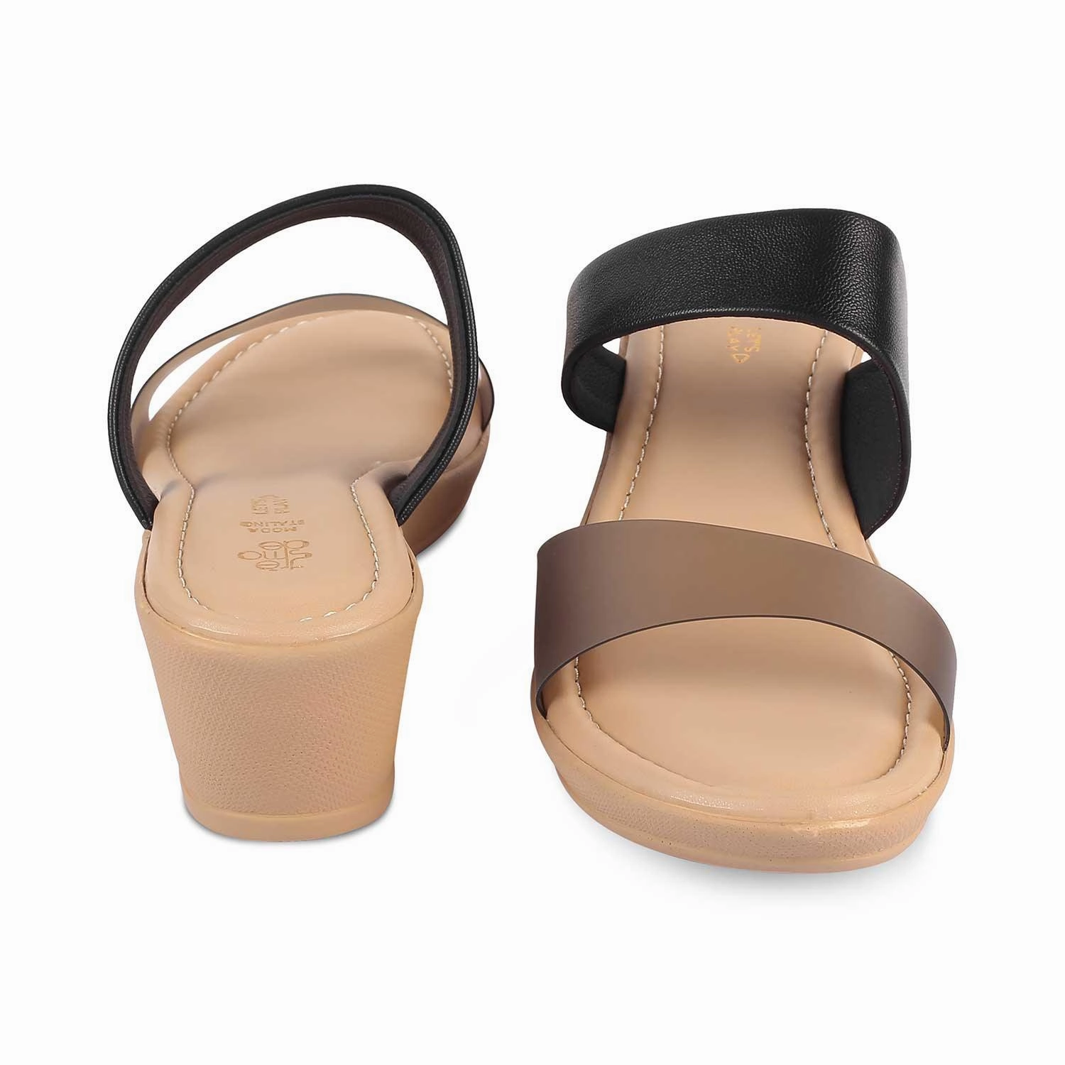 The Sios Black Women's Casual Wedge Sandals Tresmode Swords And Sandals 2