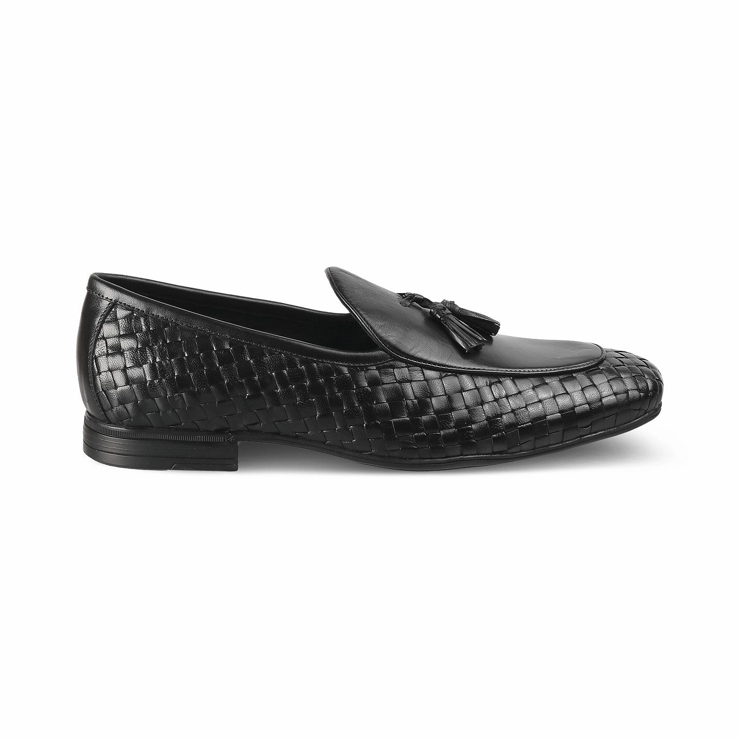 Formal Loafers With Suit The Sobhach Black Men's Smart Casual Leather Loafer
