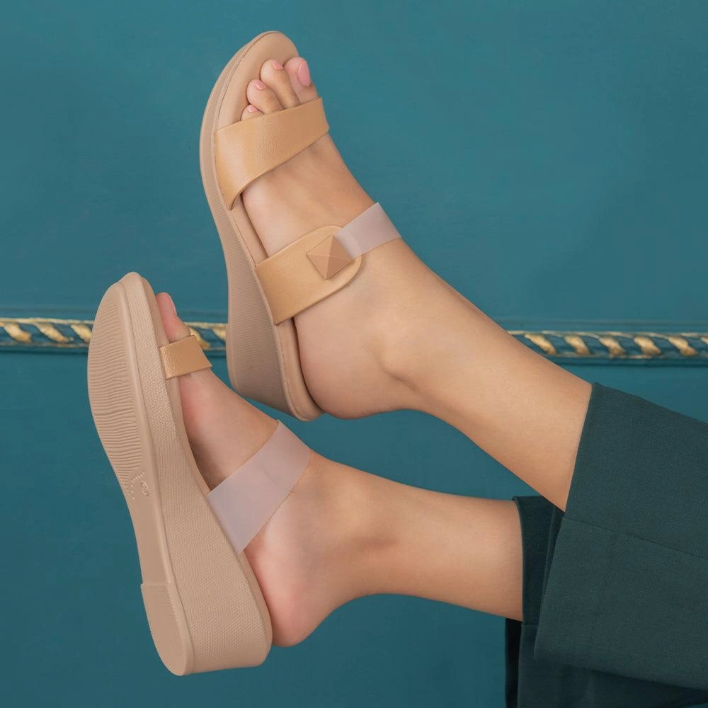 Sandals 2025 The Vios Camel Women's Dress Wedge Sandals Tresmode