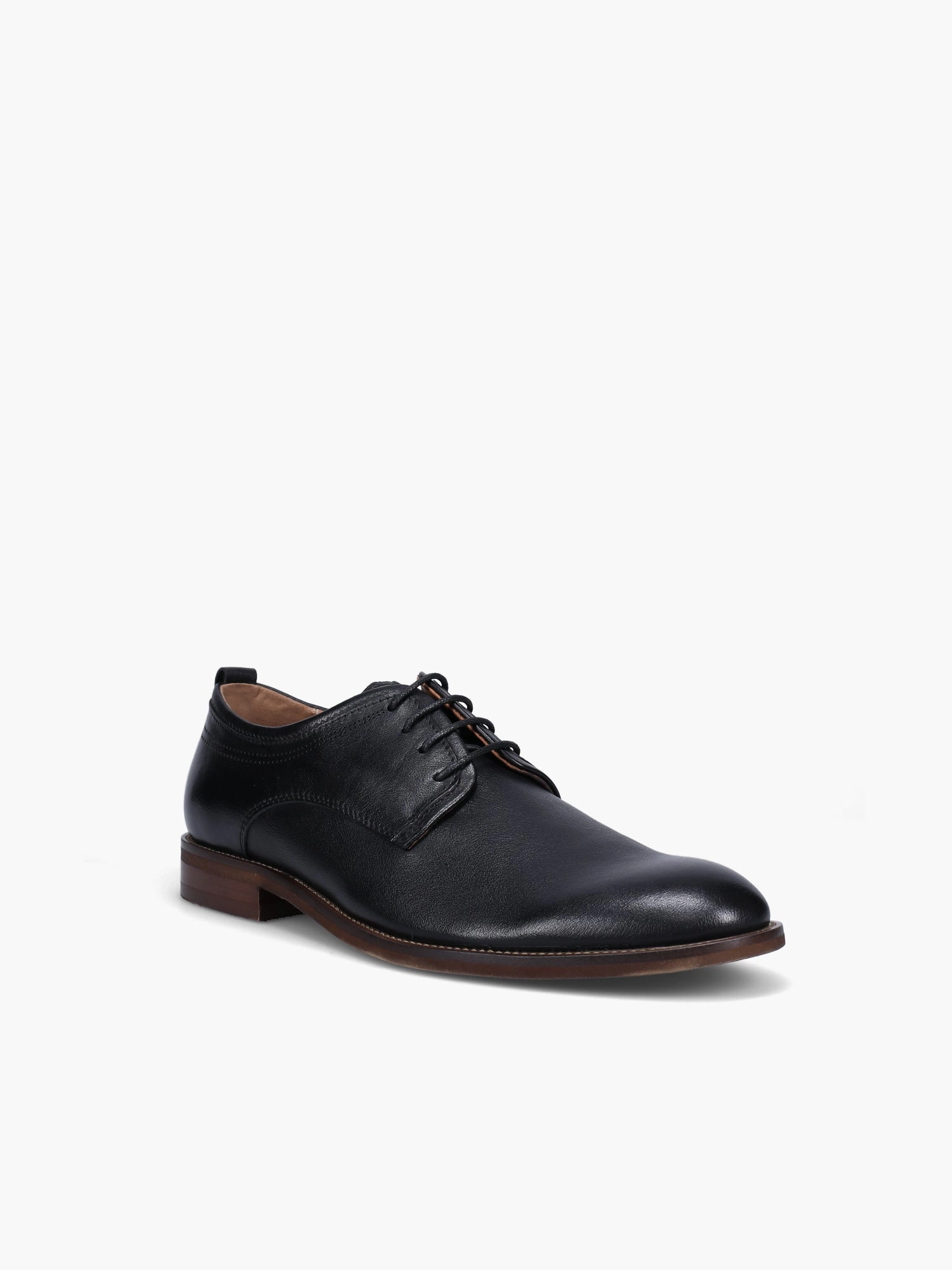 Thomas Jp130012 Black Tumb Leather Born Oxford Shoes
