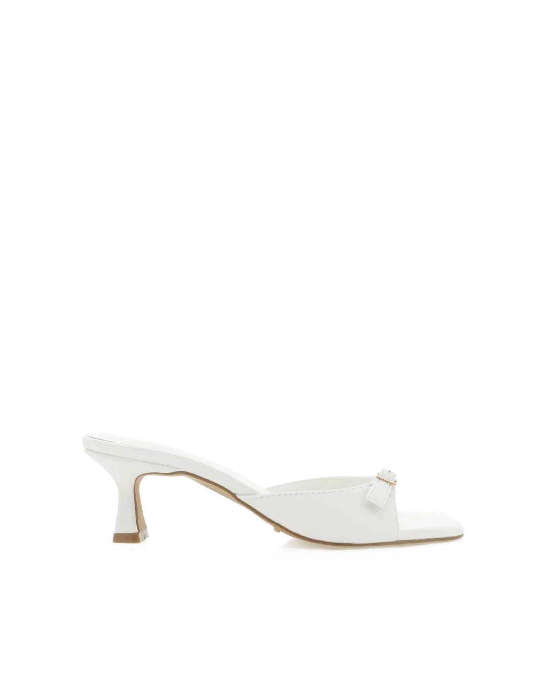 Knee Heeled Boots TILDEN - WHITE