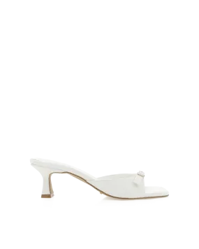 TILDEN - WHITE Slingback Pumps High Heel