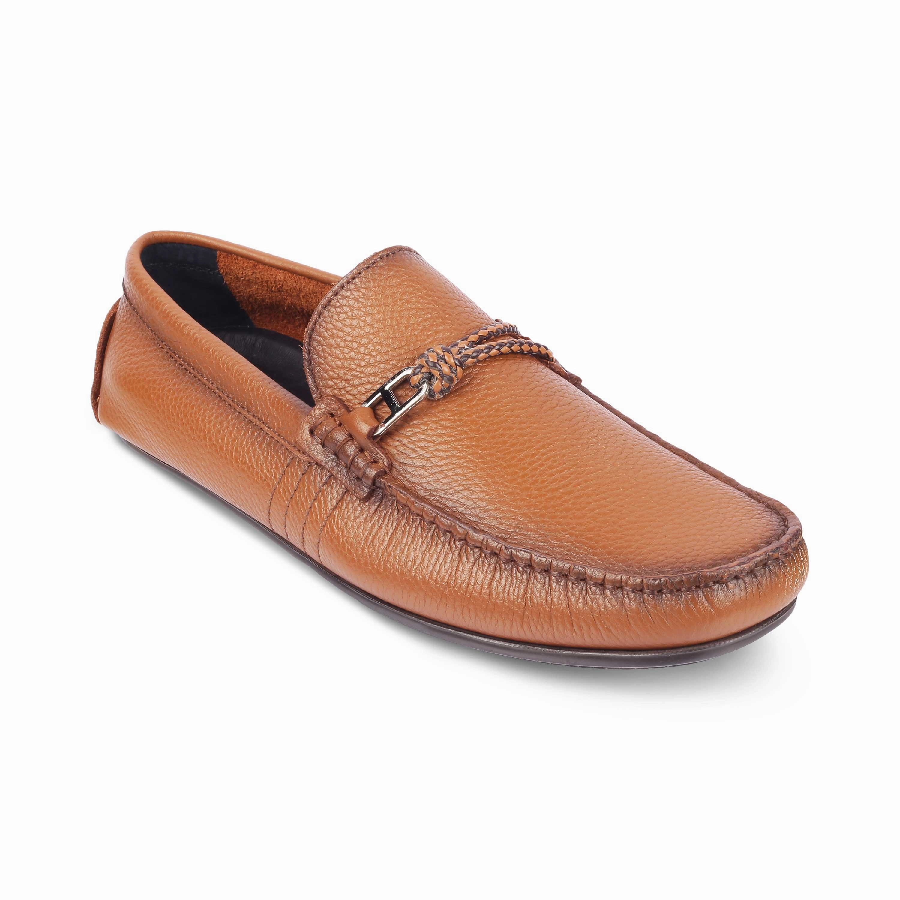 Sperry Top Sider Penny Loafers Tresmode Monoc Tan Men's Leather Driving Loafers