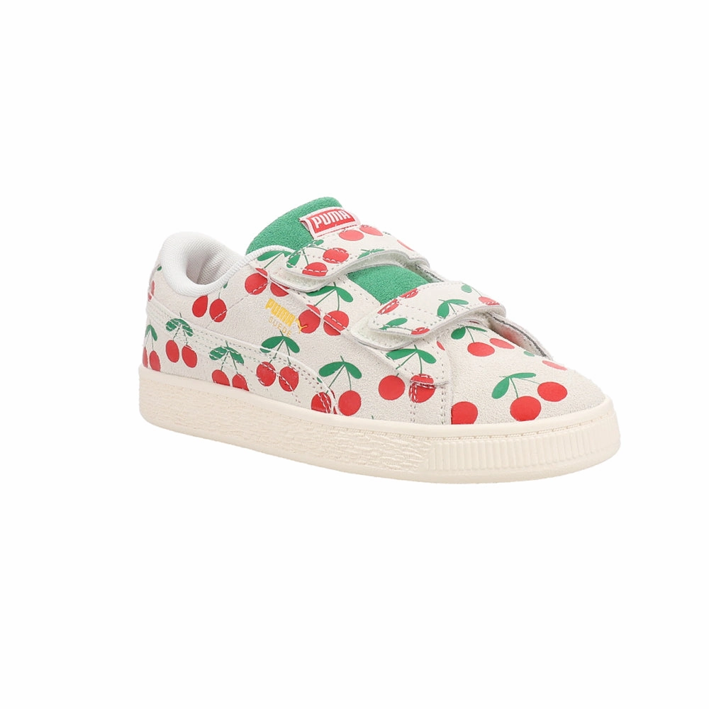 Suede Classic XXI V Bebe De Pino Graphic Slip On Sneakers (Little Kid) Fruity Pebbles Sneakers