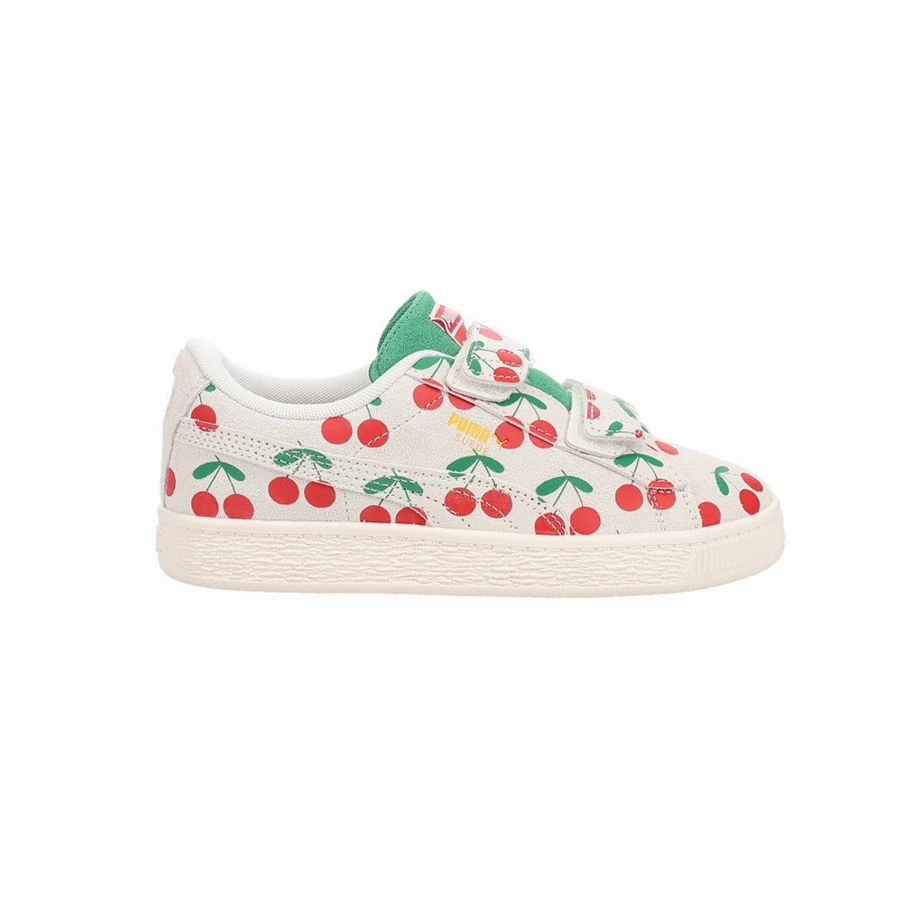 Suede Classic XXI V Bebe De Pino Graphic Slip On Sneakers (Little Kid) Roller Skating Sneakers