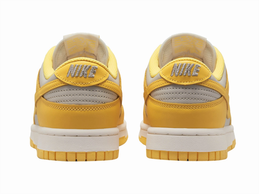 Nike Women's Dunk Low Shoes - Light Bone / Citron Pulse / Sail Bumblebee Nike Shoes
