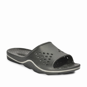 AHA (Black) Slides For Men RAMP By Liberty Therapeutic Slippers