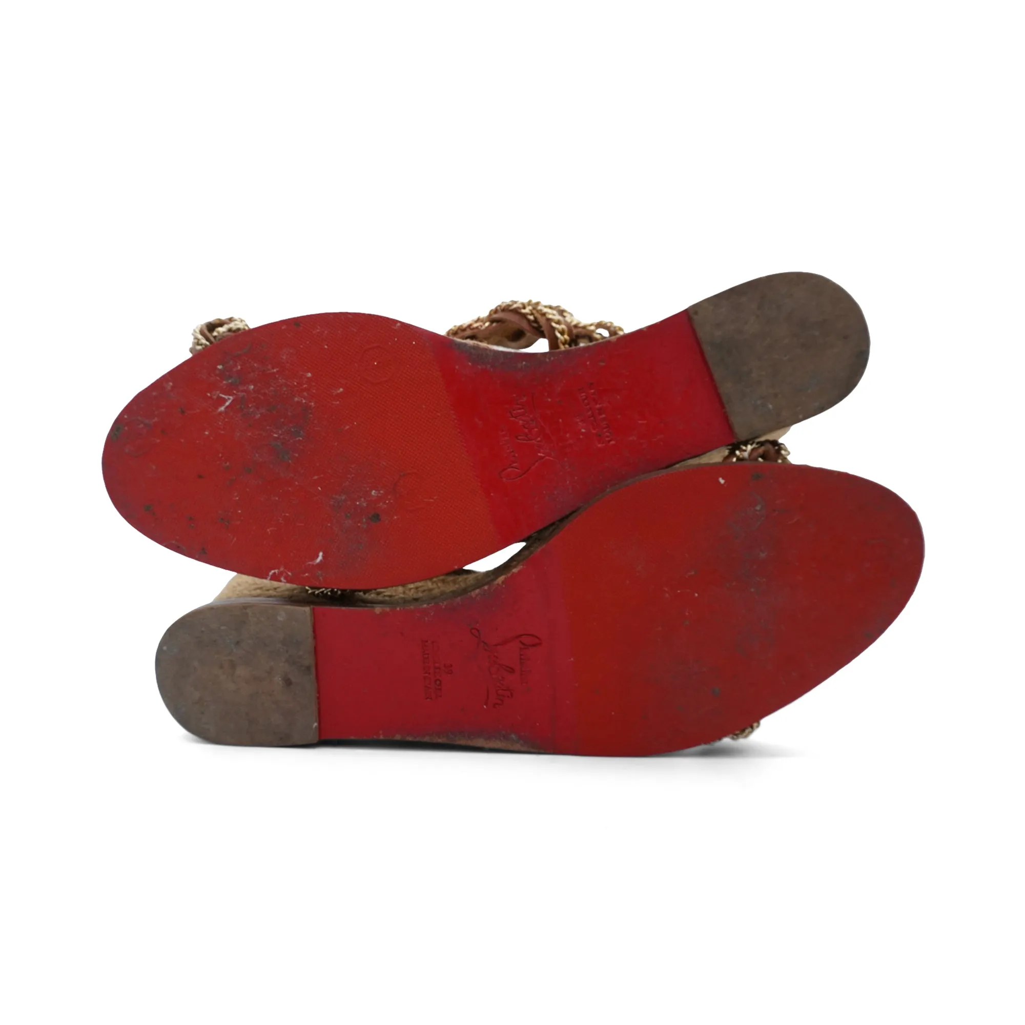 Christian Louboutin Espadrilles Wedges - Women's 39 Kayla Espadrilles