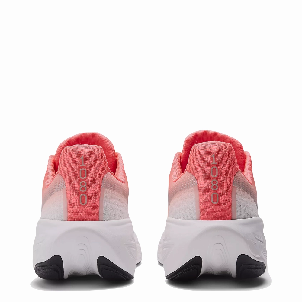 New Balance Women's Fresh Foam X 1080v14 Sneaker in Urgent Red with Silver Metallic and Light Silver Metallic 327 New Balance Women's