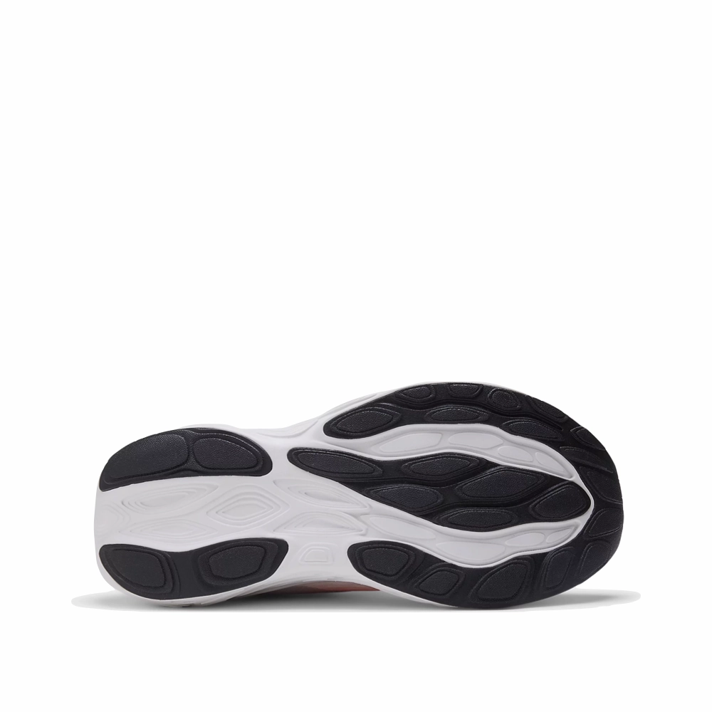 New Balance Women's Fresh Foam X 1080v14 Sneaker in Urgent Red with Silver Metallic and Light Silver Metallic New Balance Lacrosse Turf