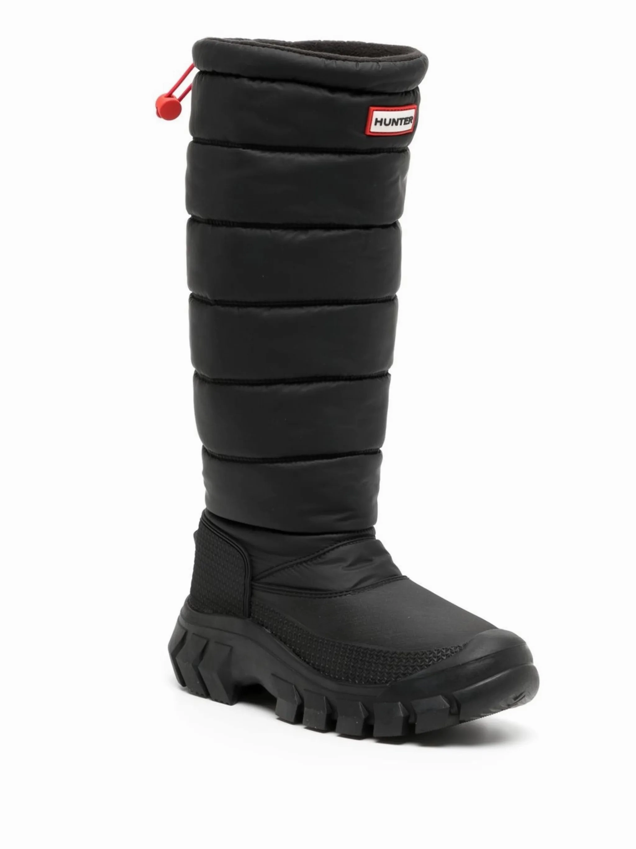 Black Intrepid Quilted Boots Two Lips Ankle Boots