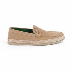Straw Loafers Tresmode Bath Beige Men's Suede Leather Loafers