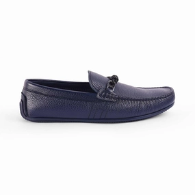 Loafers Size 13 Tresmode Bristo Blue Men's Leather Driving Loafers